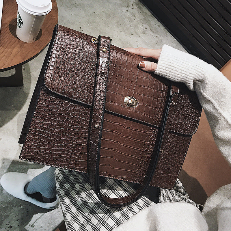 Luxurimo Leather Shoulder Bag